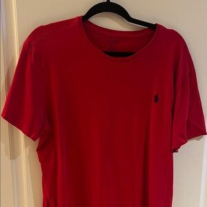 Polo by Ralph Lauren Men's Bright Red Tee